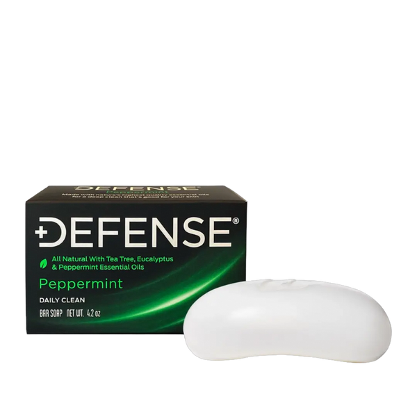Defense Peppermint bar soap