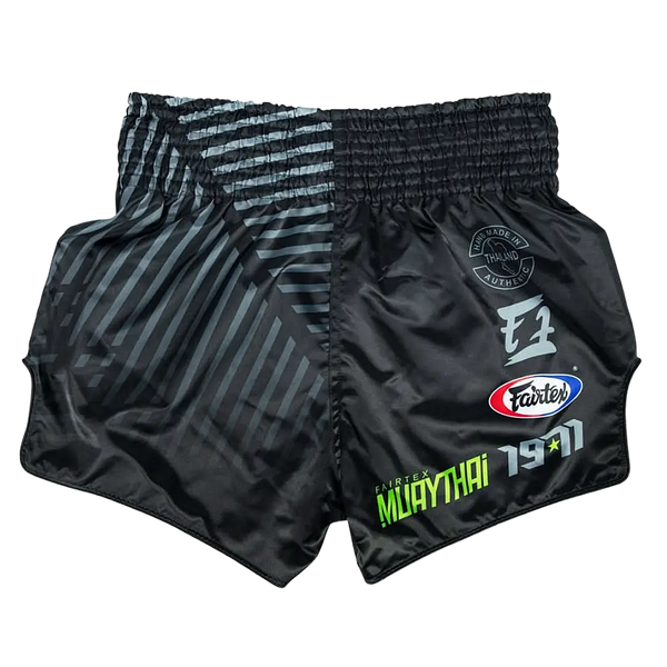 Racer Black Muay Thai Shorts