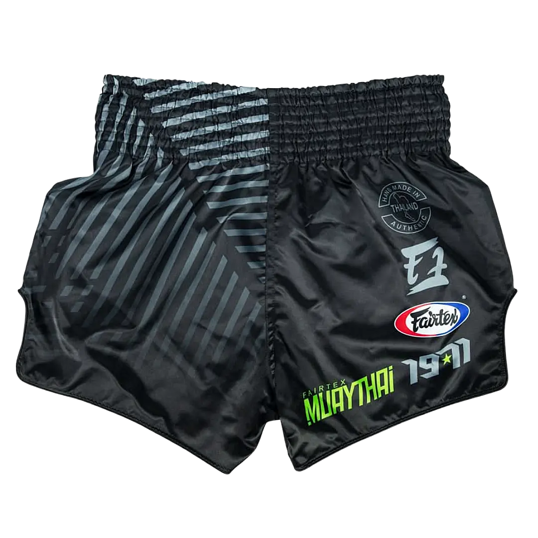Racer Black Muay Thai Shorts